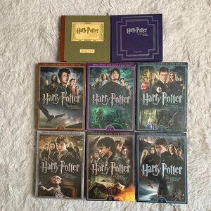 Lot of All 8 Harry Potter DVDs Complete Set Special Editions 3-7 Sealed WB